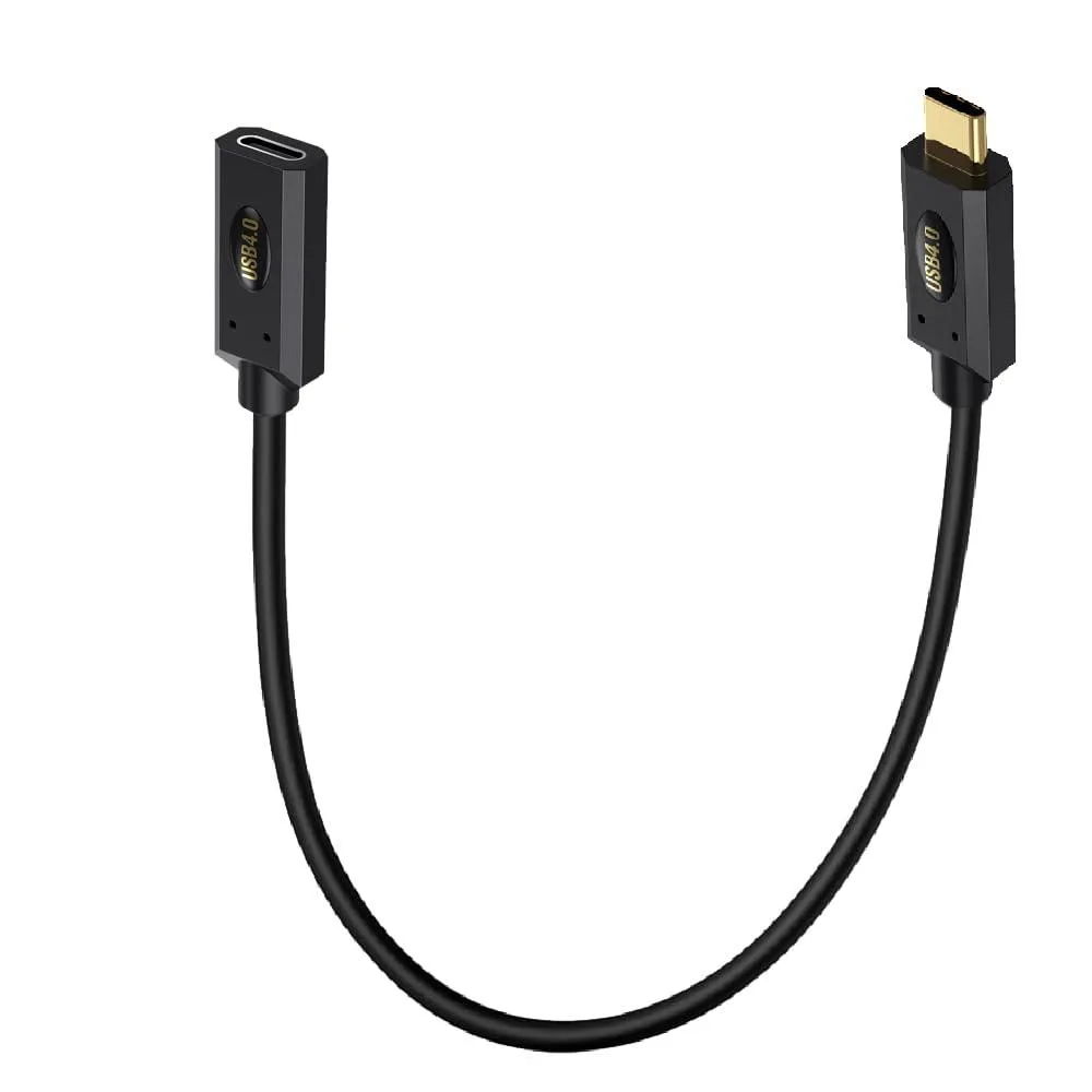 BUCIER BUCIER USB 4.0 Type C Extension Cable 40Gbps 240W 1ft — product photo