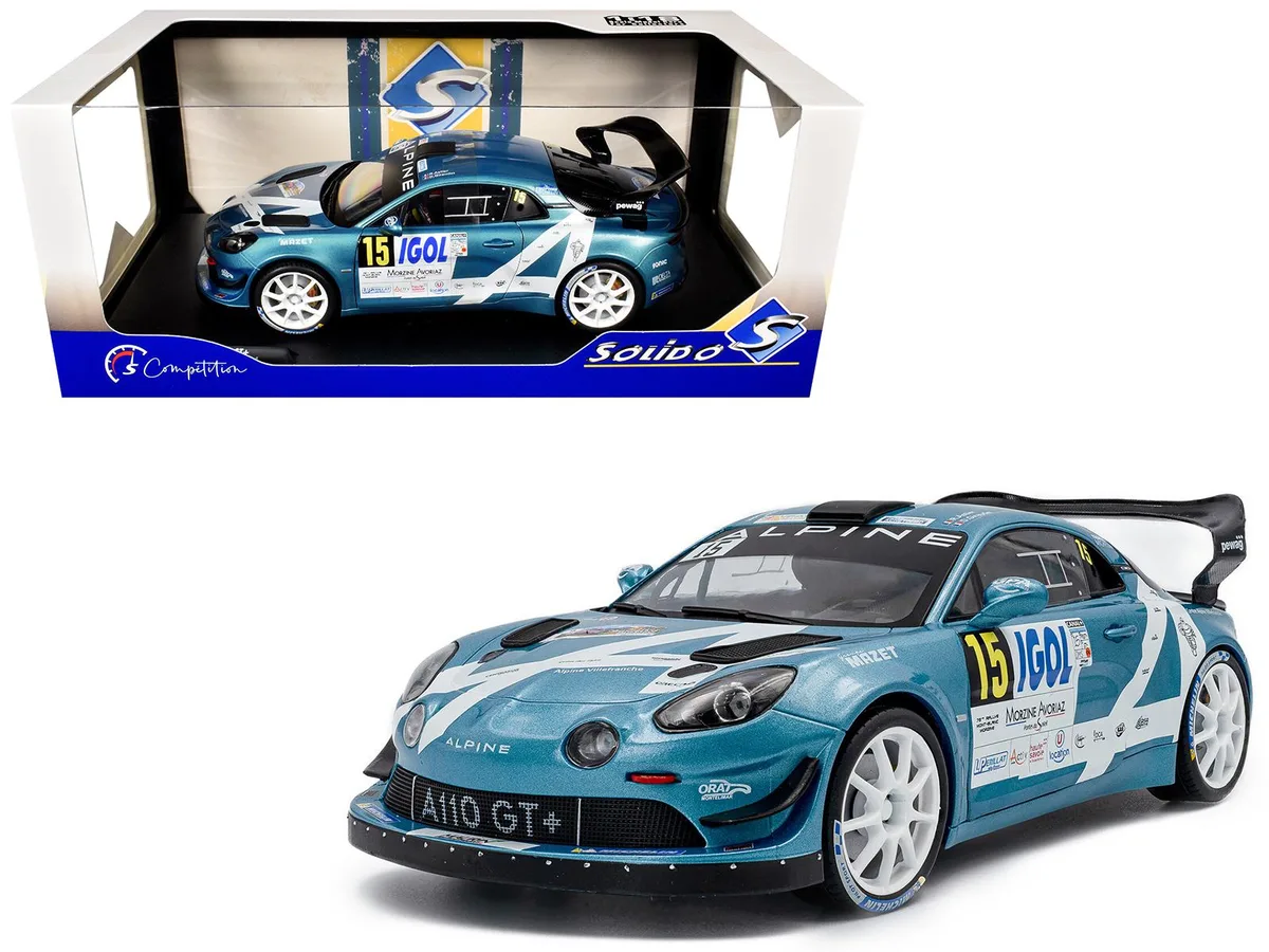 Solido Solido Alpine A110 Rallye GT+ #15 1/18 diecast hobby collectible — product photo