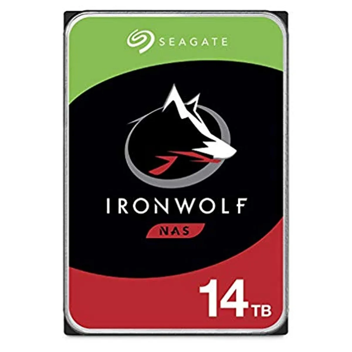 Seagate Seagate IronWolf 14TB 3.5" SATA 256MB internal hard drive — product photo