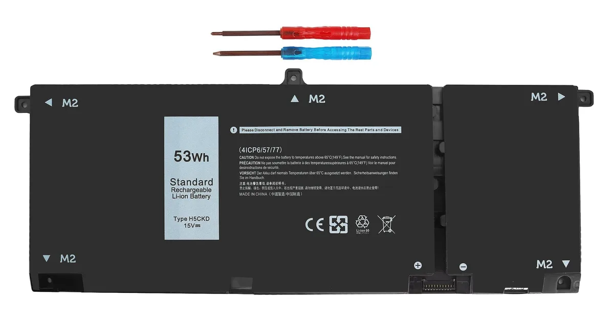 H5CKD 53Wh laptop battery for Dell Inspiron Latitude Vostro — product photo