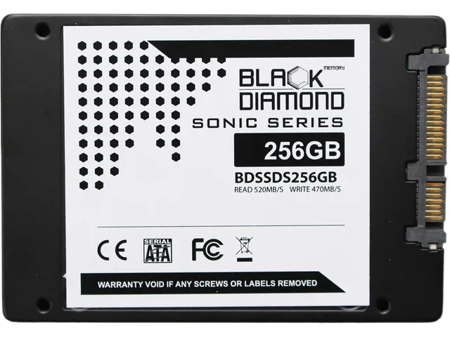 Black Diamond Memory Black Diamond Memory BDSSDS256G 2.5" 256GB SATA enterprise SSD — product photo