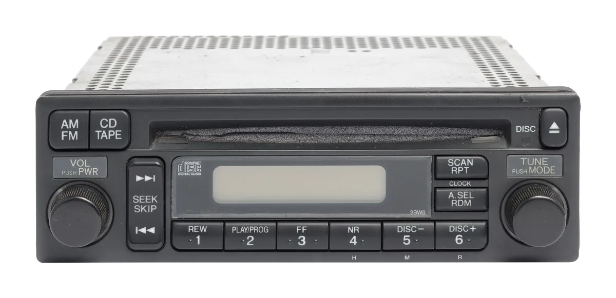 1 Factory Radio 1 Factory Radio 39100-SCV-C010 AM-FM CD Receiver 2003-2011 Honda Element — product photo