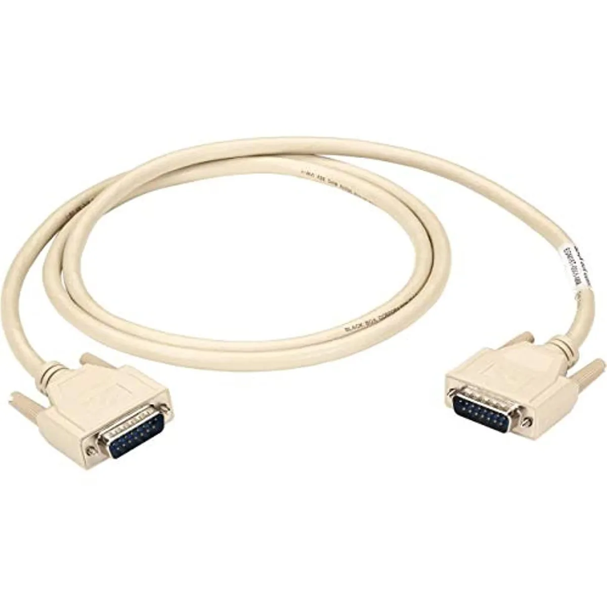 Black Box Corporation Black Box Corporation DB15 Thumbscrew Cable Male/Male 5-ft 1.5-m — product photo