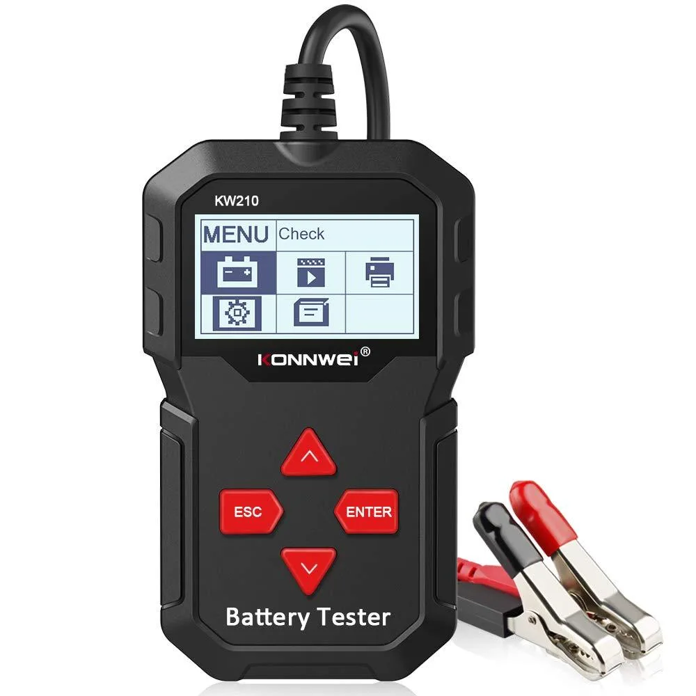 WUQ WUQ KW710 Battery Tester 6V 12V 24V 100-2000CCA car electronics accessory — product photo