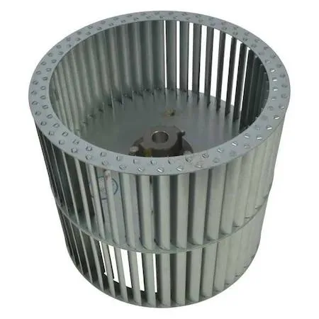 Dayton blower wheel 99, silver metal centrifugal fan with curved blades