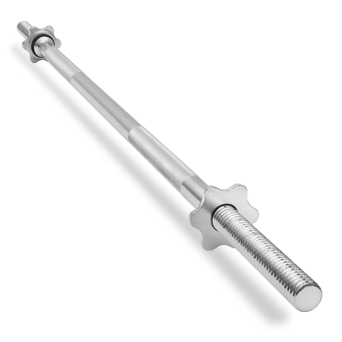 Philosophy Gym Philosophy Gym 4.5 FT Standard Barbell Chrome 300lb — product photo