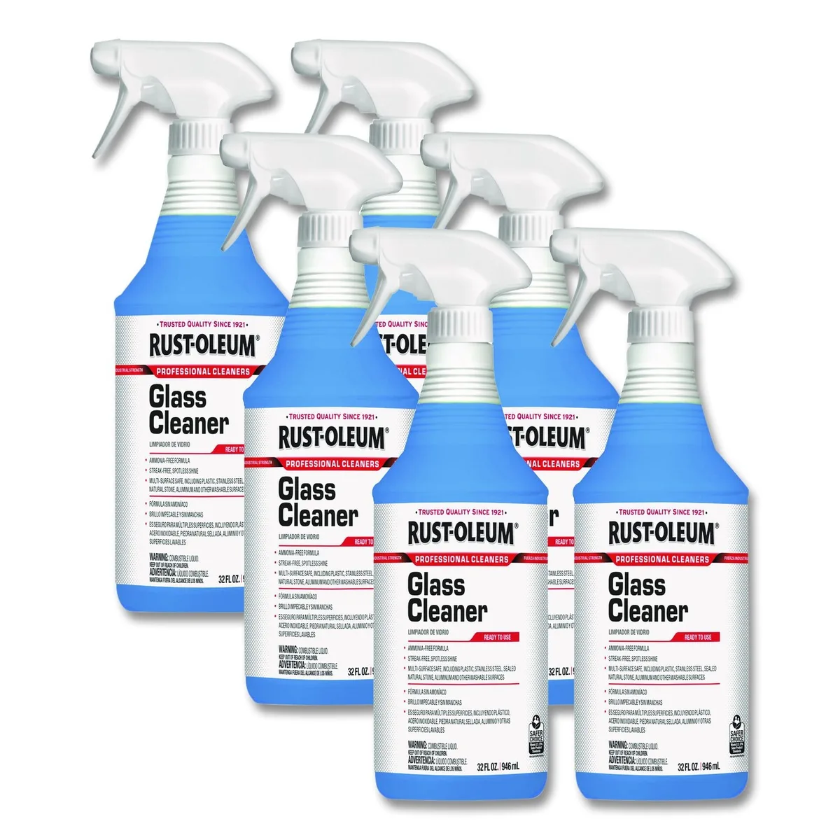 Rust-Oleum Rust-Oleum Professional Glass Cleaner 32 oz Spray Bottle 352245 — product photo