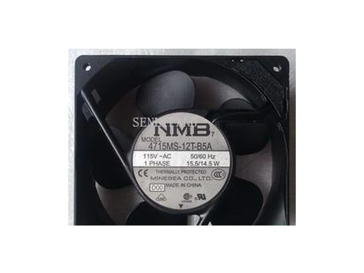 Fans Fans 120×120×38 mm AC 115 V 15.5 W 14.5 W 4715MS-12T-B5A case fan — product photo