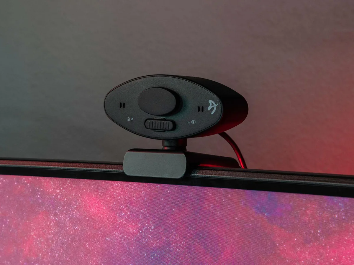 Arozzi Arozzi Occhio Webcam 1080p 75° 360° swivel black — product photo
