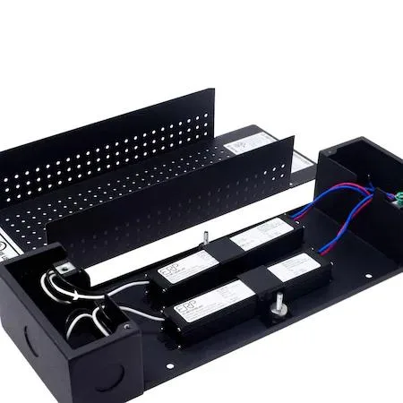 Elemental LED Elemental LED LO-PRO Junction Box Large Double VLM Bracket — product photo