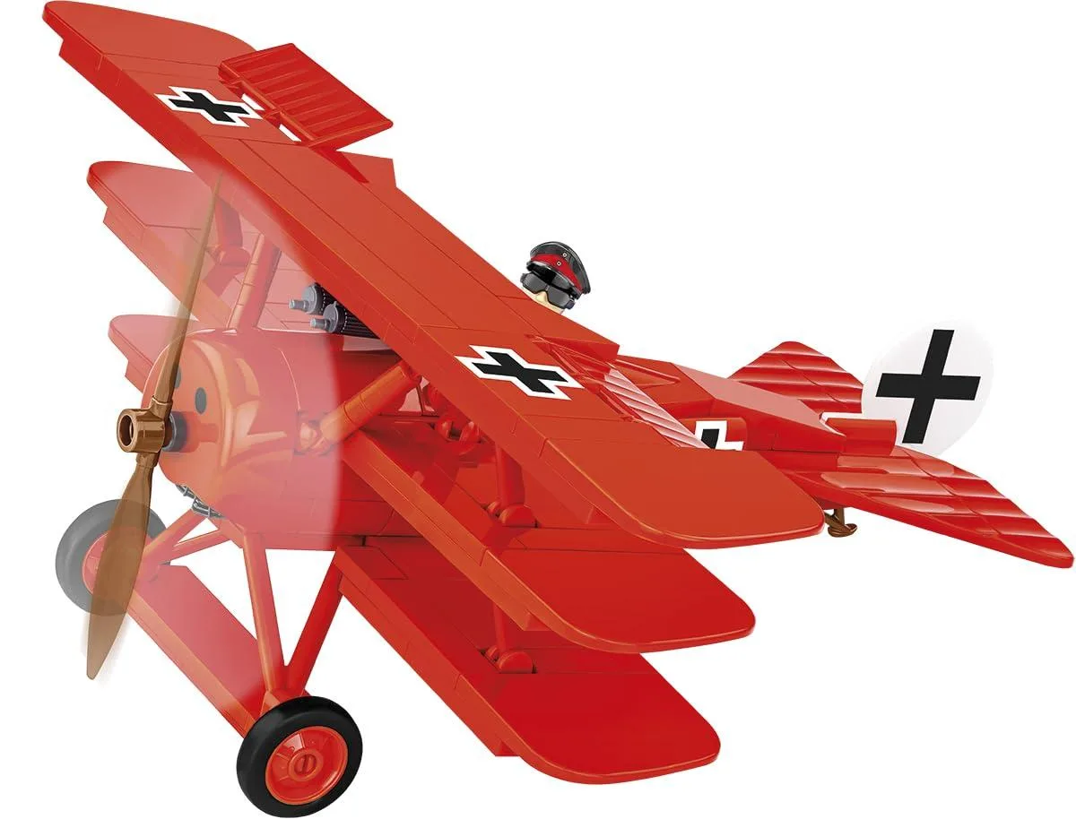 Cobi Cobi Historical Collection Fokker DR.1 Red Baron 2996 Building Block Set 221 Pieces 1:32 Scale — product photo