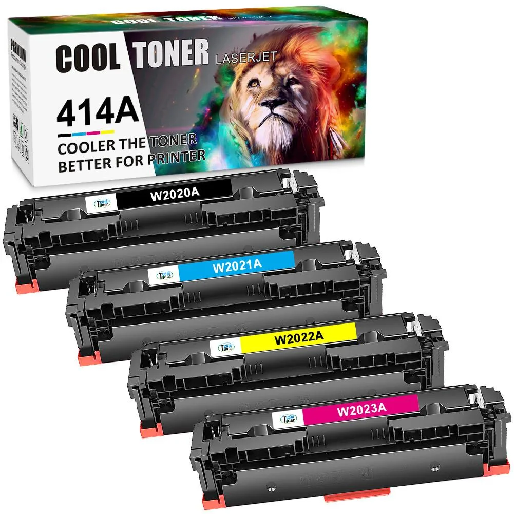 Cool Toner Cool Toner 414A 4 Pack Multi-Color Toner Cartridges — product photo