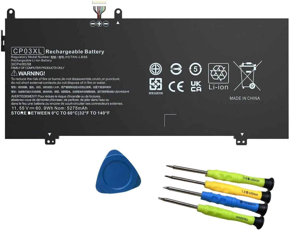 PISKEKAT PISKEKAT CP03XL laptop battery 11.55V 60.9Wh 5275mAh — product photo
