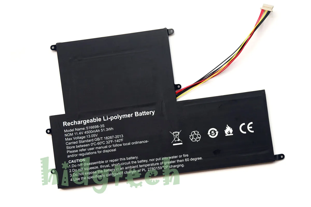 Beisite Beisite 516698-3S 11.4V 51.3Wh laptop battery — product photo