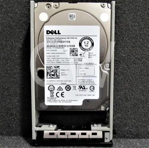 DELL DELL ST1200MM0088 1.2TB 10000RPM 2.5" SAS internal hard drive — product photo