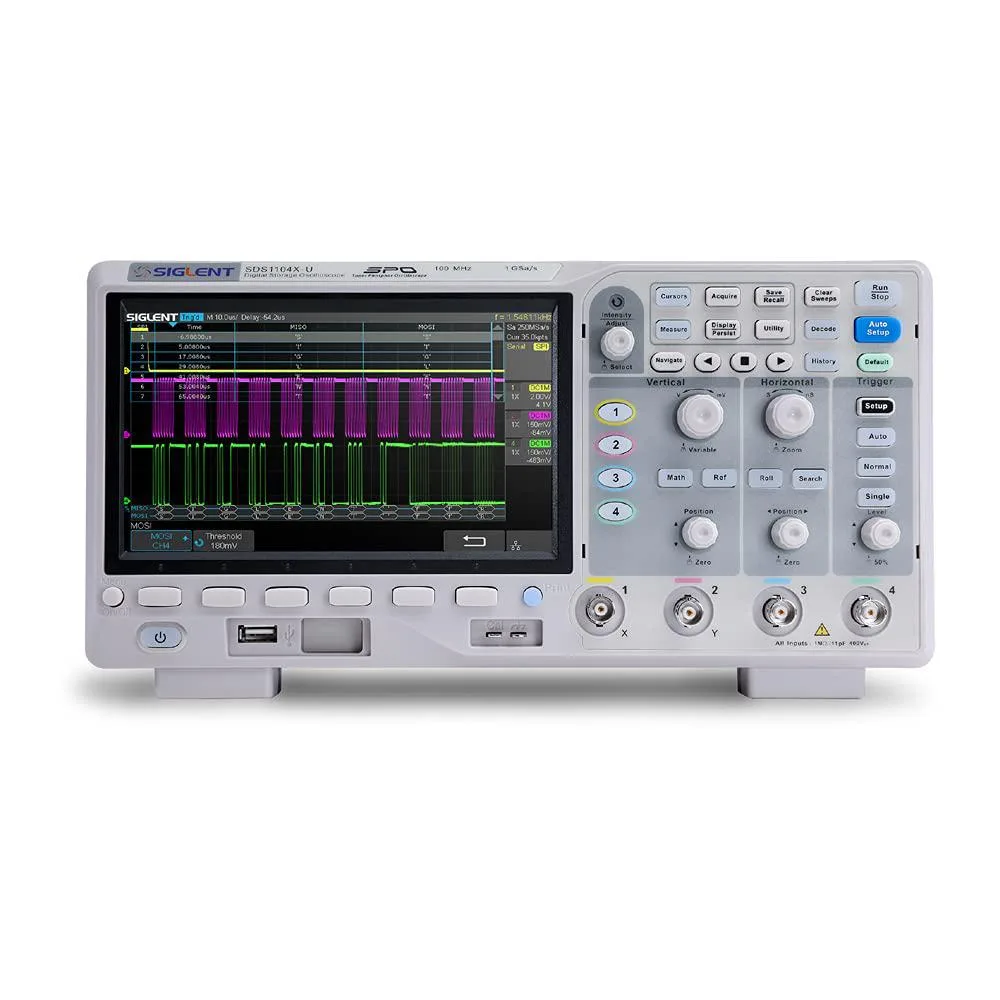 SIGLENT TECHNOLOGIES CO.,LTD SIGLENT TECHNOLOGIES CO.,LTD SDS1104X-U 100 MHz 4-channel oscilloscope measurement tool — product photo