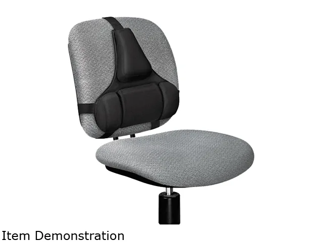FELLOWES FELLOWES 8037601 Professional Series Back Support Memory Foam Black 12 oz office furniture — product photo