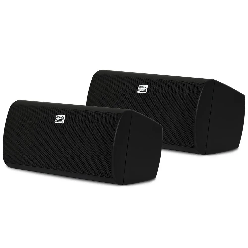 Acoustic Audio Acoustic Audio AA35CB 3-Way Bookshelf Speaker Pair 800W Black — product photo