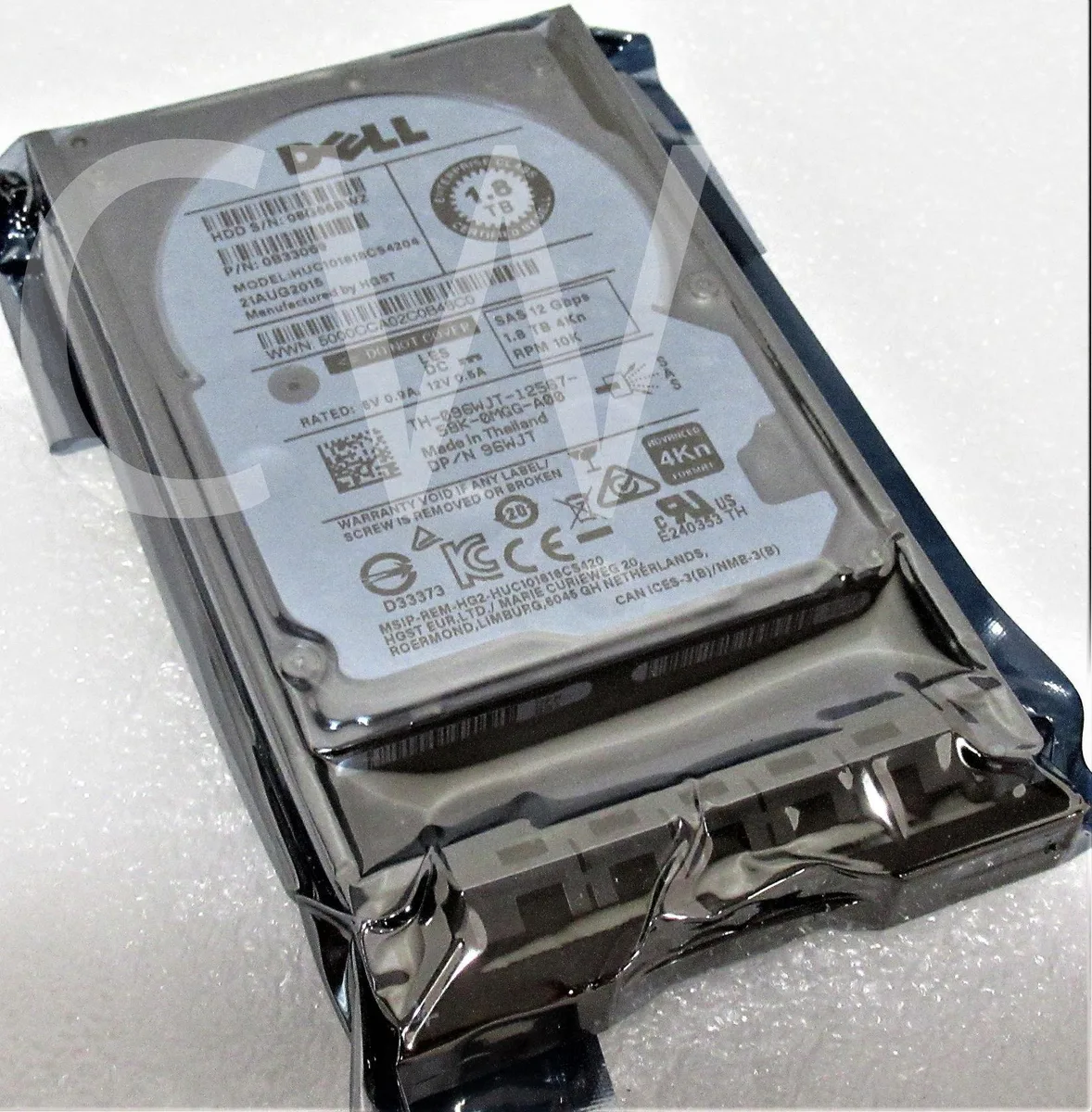 DELL DELL HUC101818CS4204 1.8TB 10000RPM 12Gb/s SAS 2.5in internal hard drive — product photo