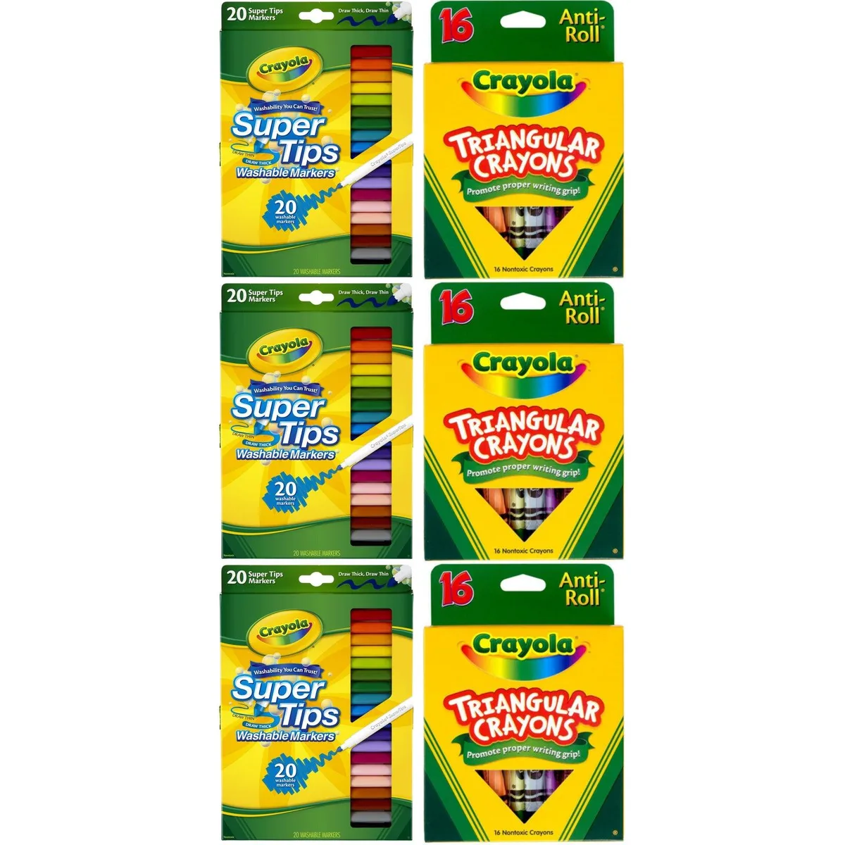 Crayola Crayola SP-53653585953086 Illustration Bundle 60 Markers 48 Crayons — product photo