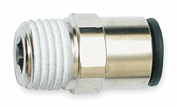 Legris Legris 3175 56 18 Push-Fit Adapter Brass 1/4 x 3/8 MNPT PK10 — product photo