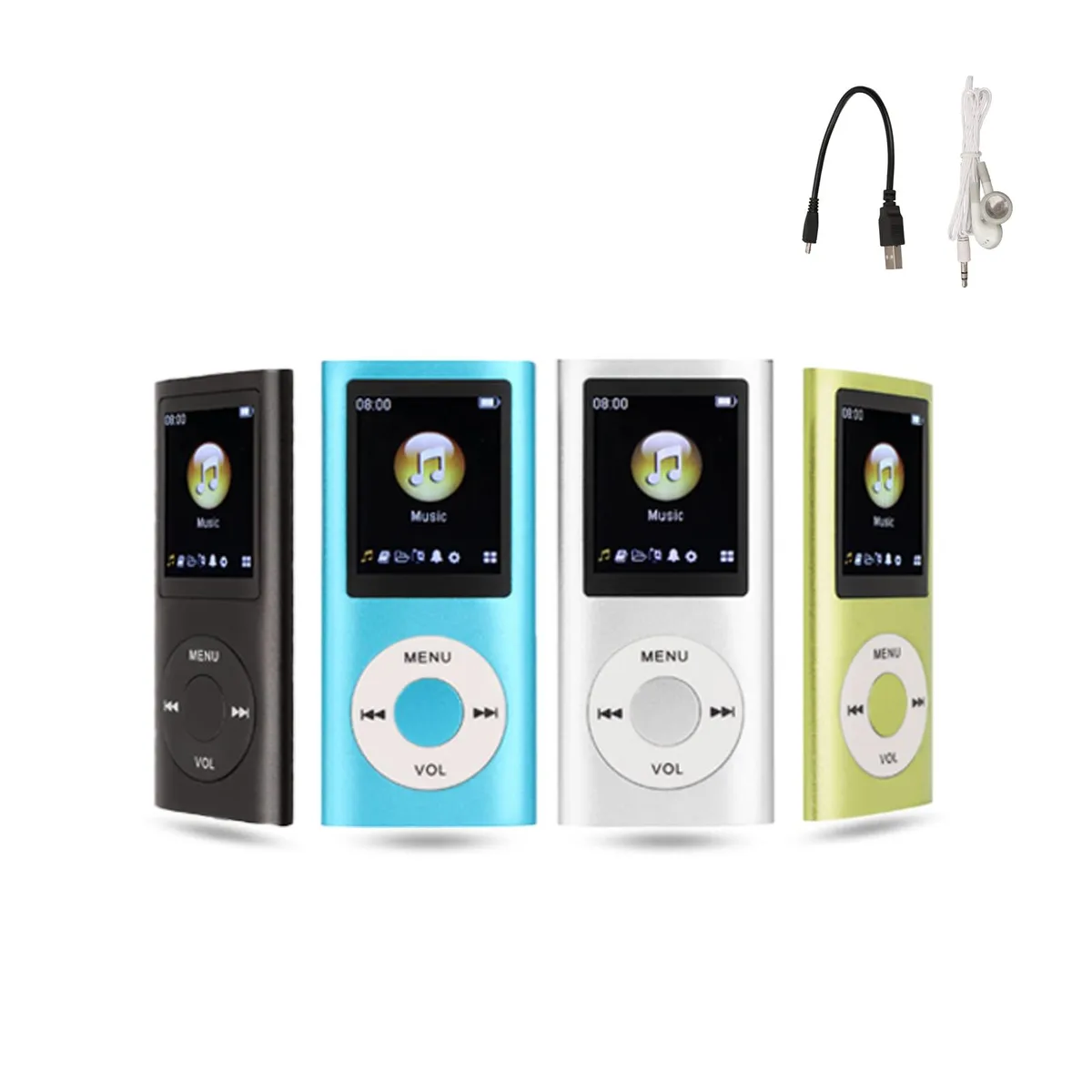 Gugxiom Gugxiomxcgaydve39-14 MP3 Player 64 GB 1.8" LCD Green — product photo