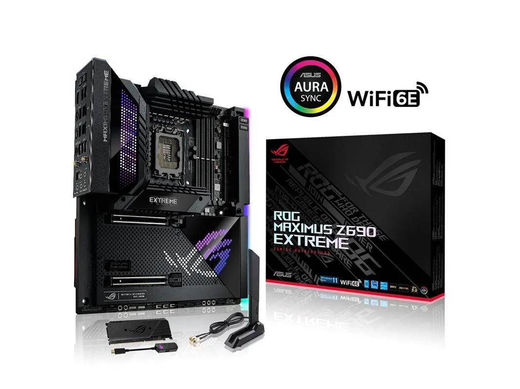 ASUS ASUS ROG MAXIMUS Z690 EXTREME Intel Motherboard LGA 1700 DDR5 192GB E-ATX — product photo