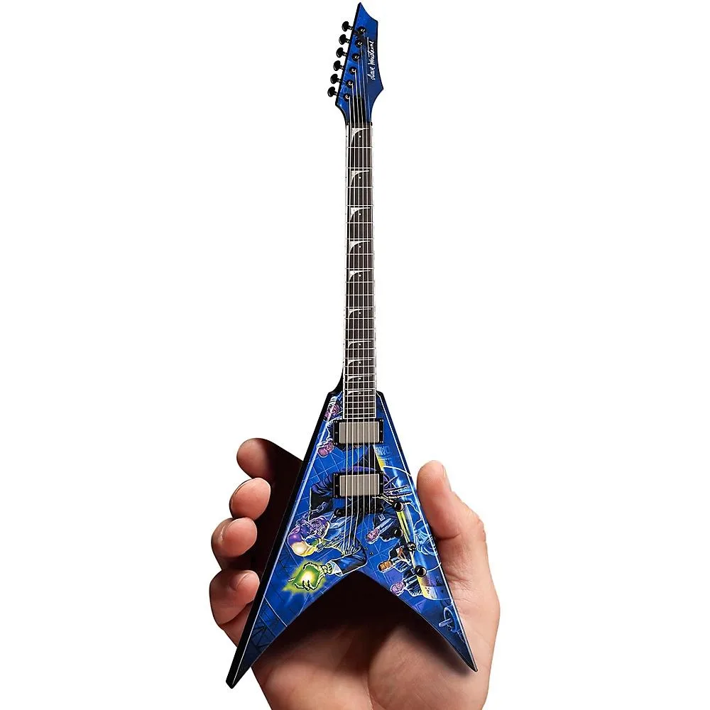 Iconic Concepts 00252424 Megadeth Rust In Peace Mini Guitar Replica Accessory — product photo