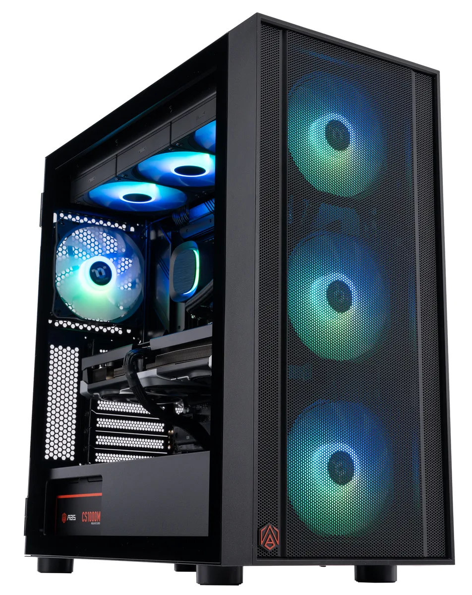 ABS ABS Eurus Aqua EA285K50901 refurbished gaming PC Core Ultra 9 285K RTX 5090 32GB 2TB — foto produk