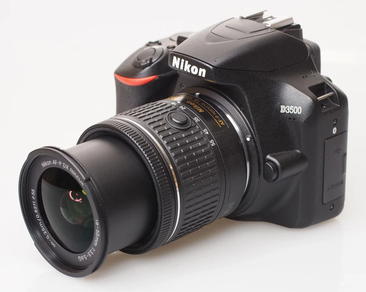 Nikon Global Nikon D3500 24.2MP DSLR Camera with 18-55mm VR Lens - 1590 — product photo