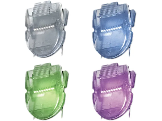 Advantus Advantus 75338 Fabric Panel Clips Metallic 20 Pack 40 Sheet Capacity — product photo