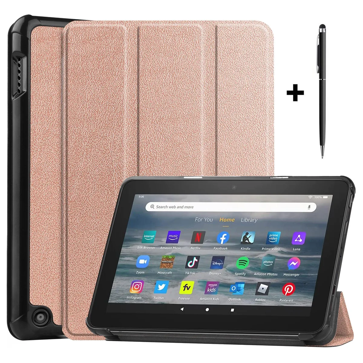 Werleo Werleo tablet case Rose Gold 12th generation 2022 — product photo