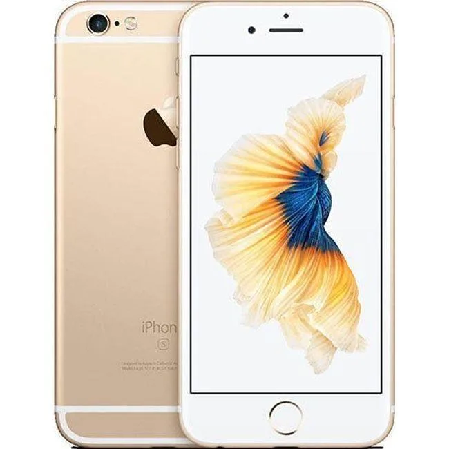 Apple Apple iPhone 6s 128GB Gold cell phones - unlocked — product photo