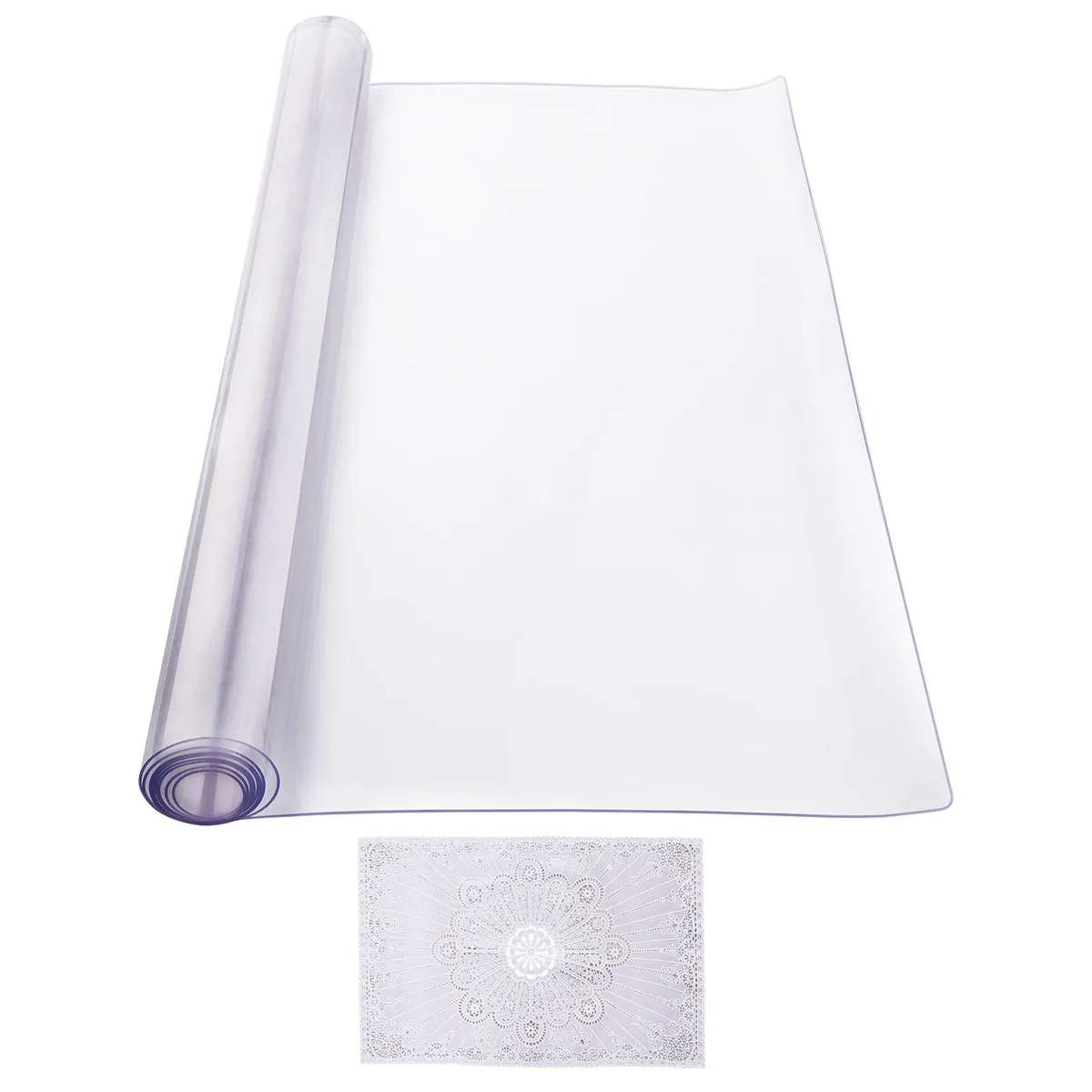 VEVOR VEVOR 42 x 72 Inch 2.0 mm Clear PVC Table Protector — product photo