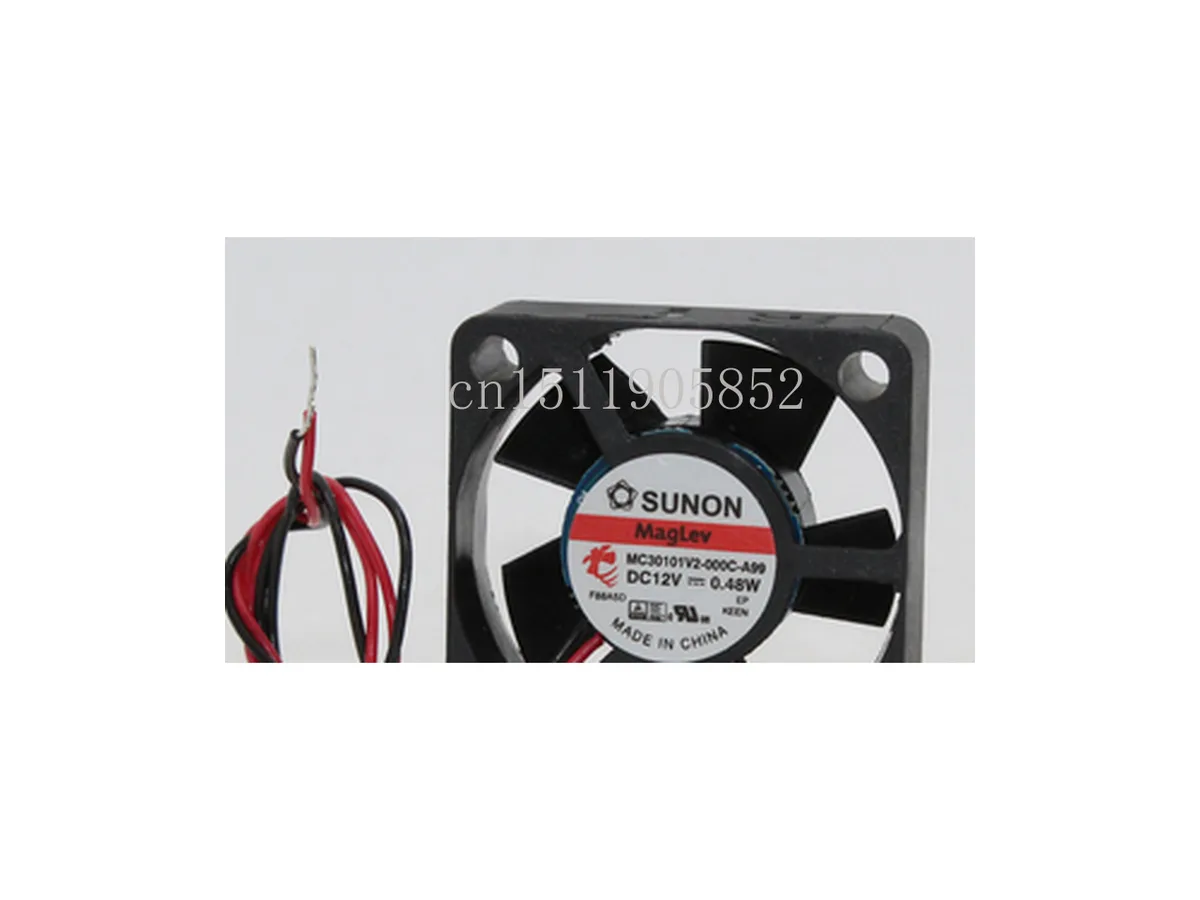Fans Fans Server Cooling Fan 12V 0.48W 30x30x10mm 2-wire — product photo
