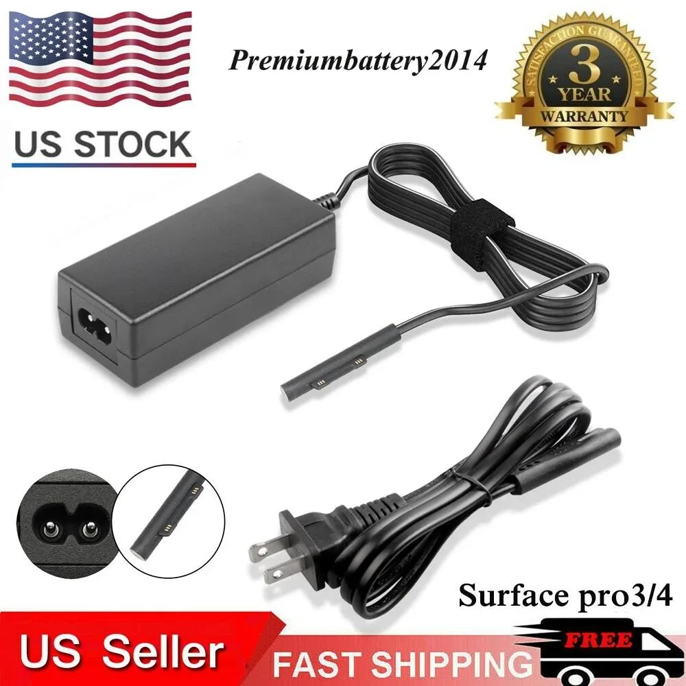 RAYBESTOS UNBRANDED RAYBESTOS UNBRANDED AC Adapter 12V 2580mA for Surface Pro 3 4 — product photo