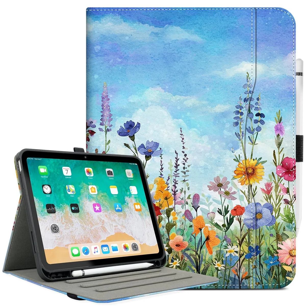 Barrow Mods Barrow Mods 2 in 1 Accessory Wild Flowers iPad 11th 10th Gen — product photo