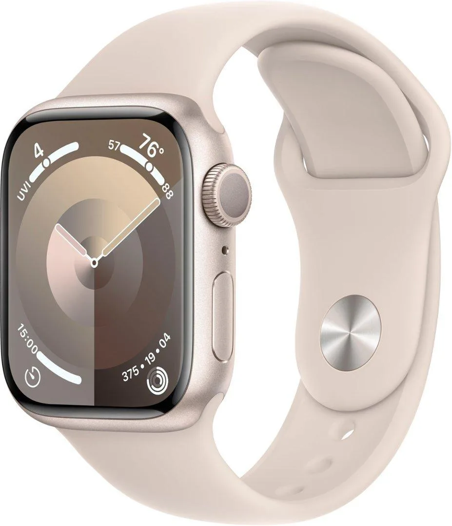 Apple Apple Watch Series 9 41mm GPS Starlight Aluminum M/L — product photo