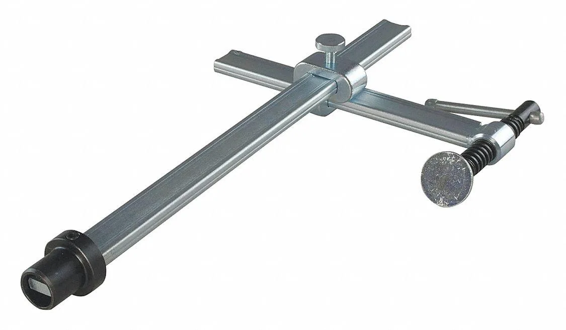 Bessey steel welding table clamp with 8 inch sliding jaw and T-bar