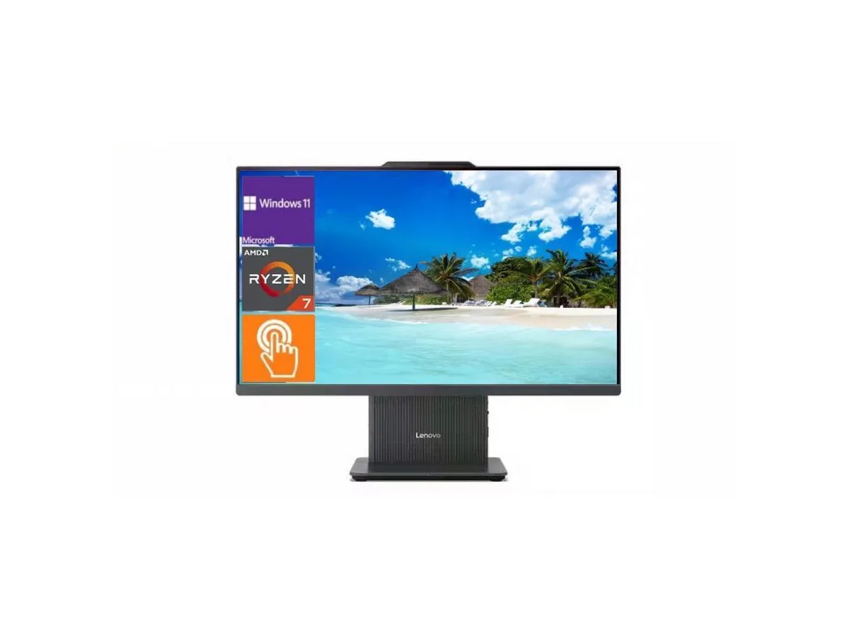 Lenovo Lenovo IdeaCentre All-in-One PC 27" Touch Ryzen 7 7735HS 32GB DDR5 2TB SSD Windows 11 Pro — product photo