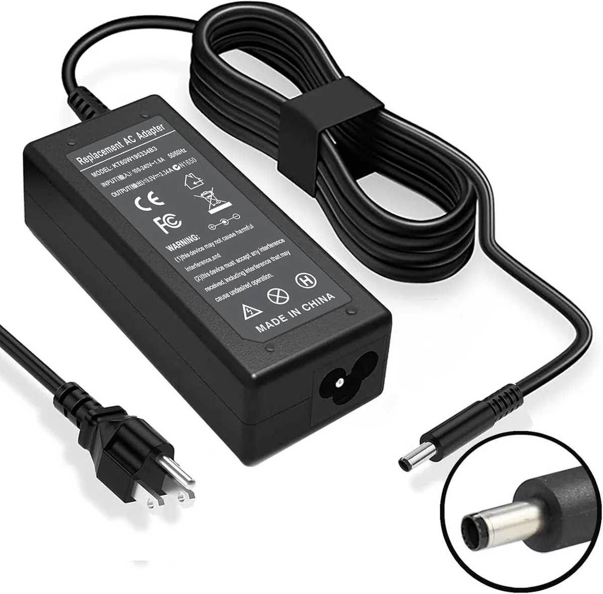 Blueskysea Blueskysea 65W AC Adapter 4.5mm tip for Latitude 3540 3440 3420 3520 3430 3320 3340 — product photo