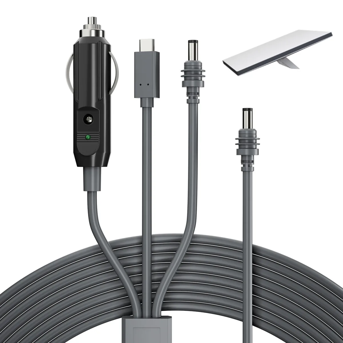  EAZUSE 3-in-1 Starlink Mini DC Power Cable 10ft 100W — product photo