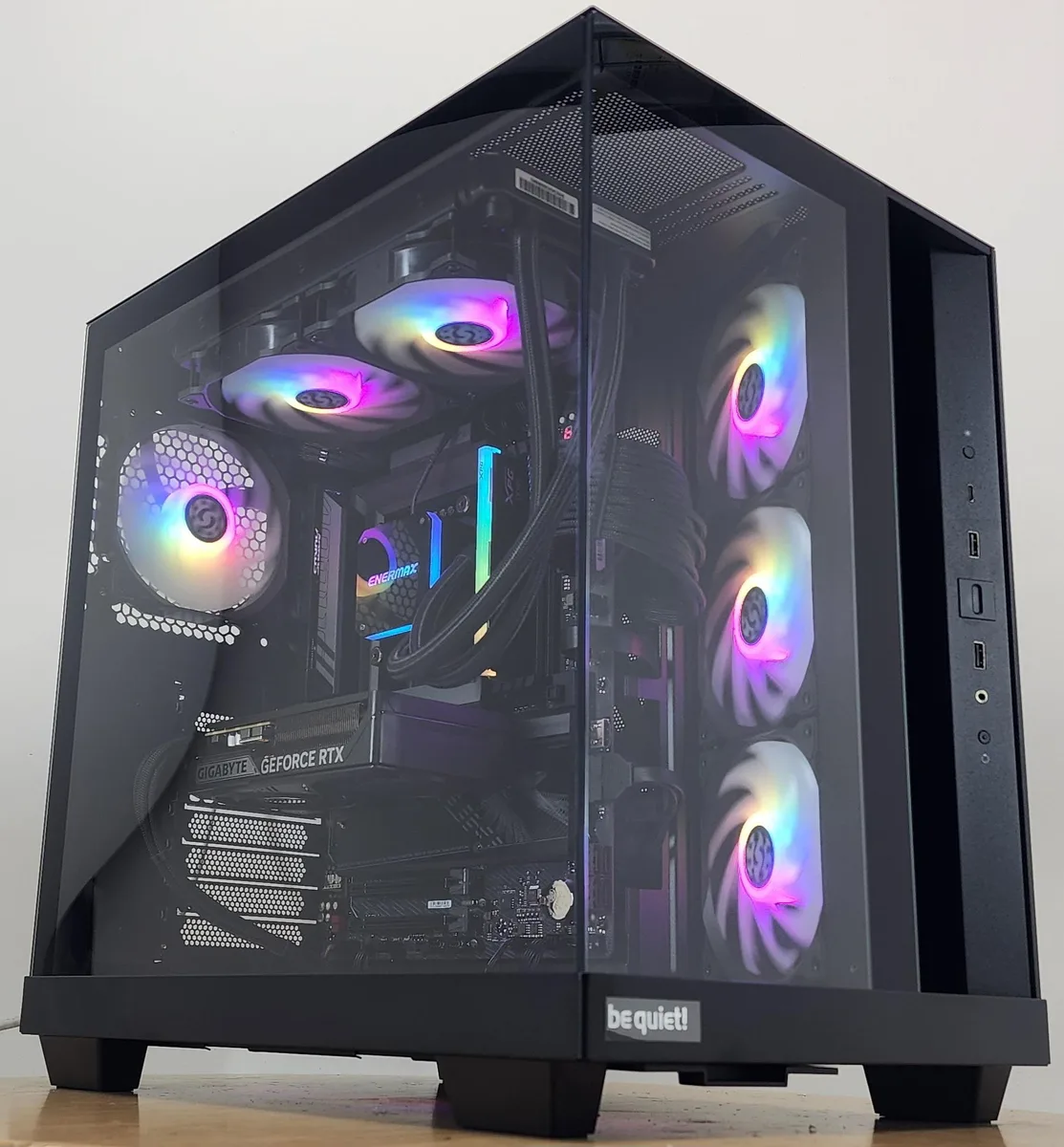 Custom Custom Gaming PC Intel Ultra 5 225F 16GB DDR5 1TB NVME RTX 5060 8GB 240mm AIO Z890 700W Gold BGW83 — product photo