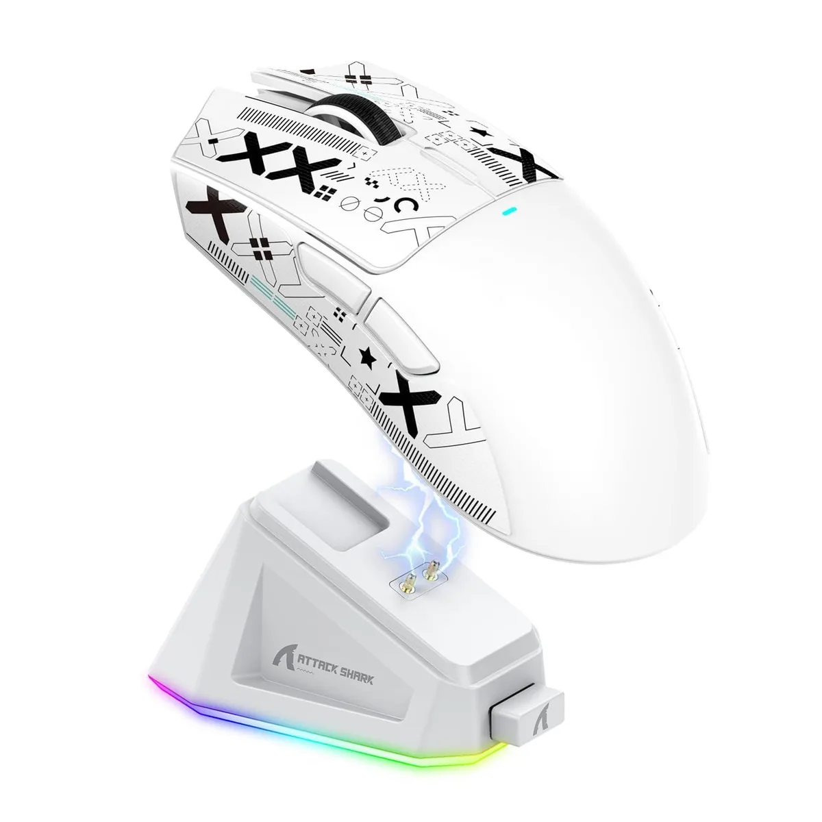  MAGIC-REFINER ATTACK SHARK X11 Wireless Gaming Mouse White 22000 DPI 59g — product photo