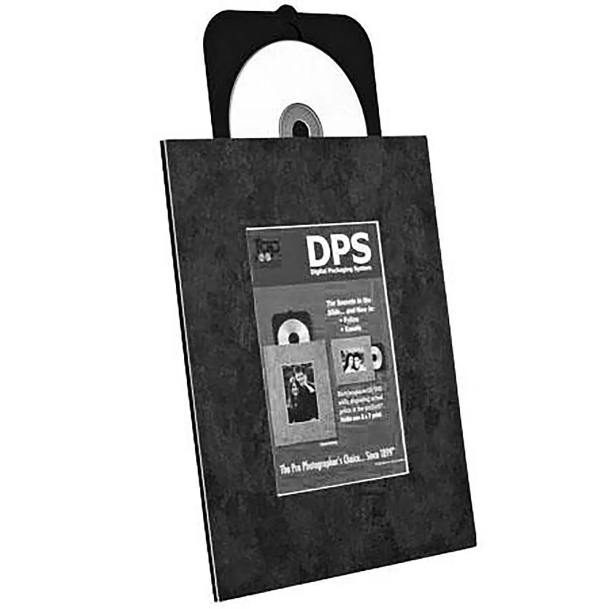 Tap Packaging Solutions Tap Packaging Solutions DPS CD/DVD Easel 5x7" Black — product photo
