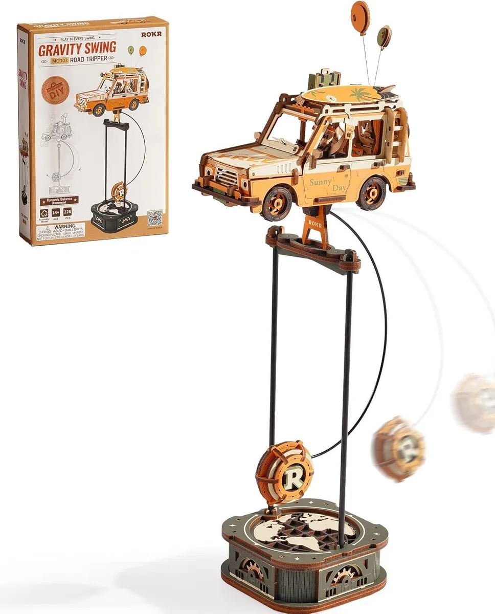 ROKR ROKR MCD03 Road Tripper Pendulum 3D Puzzle 228 pcs Orange — product photo