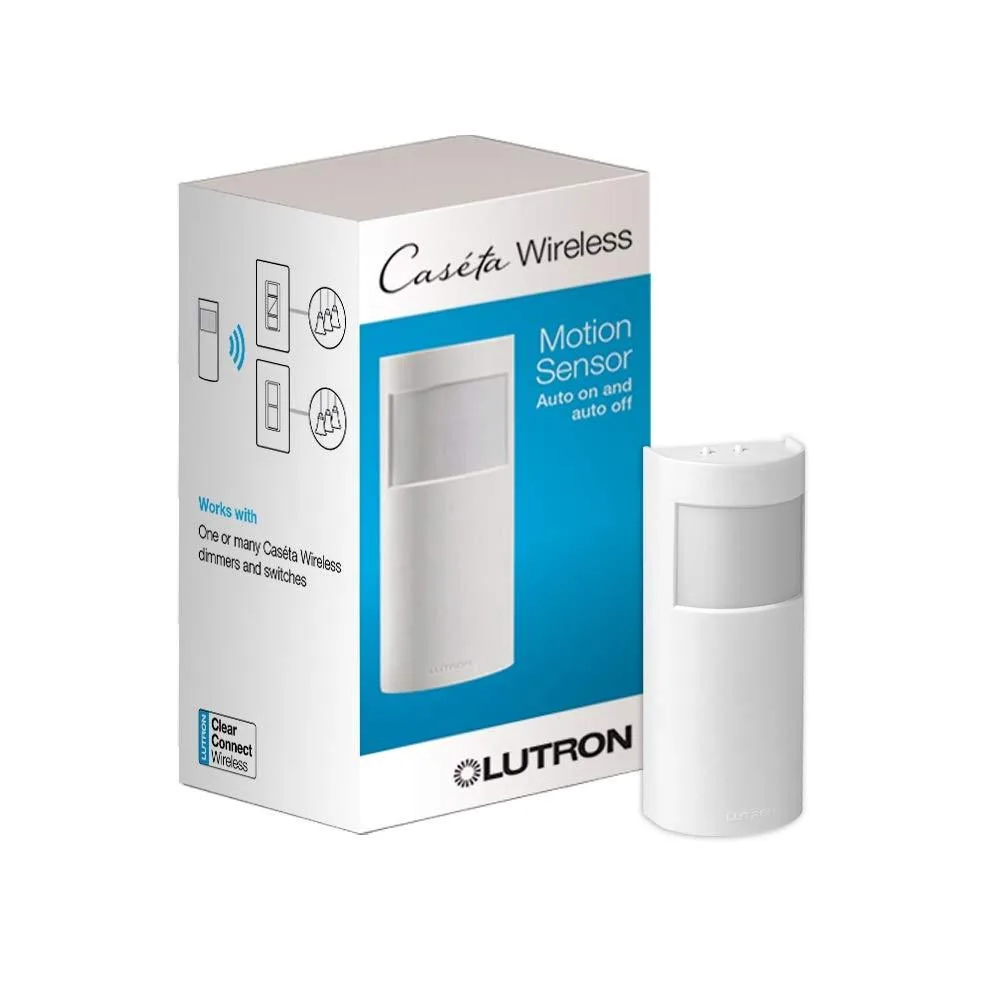 Caseta Motion Sensor PD-OSENS-WH White 120V 180° 10yr Battery — product photo