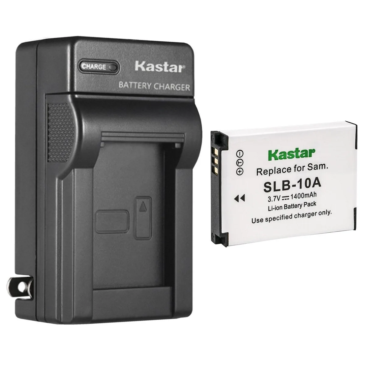 Kastar Kastar SLB-10A DLI-301 battery and charger 1-pack — product photo
