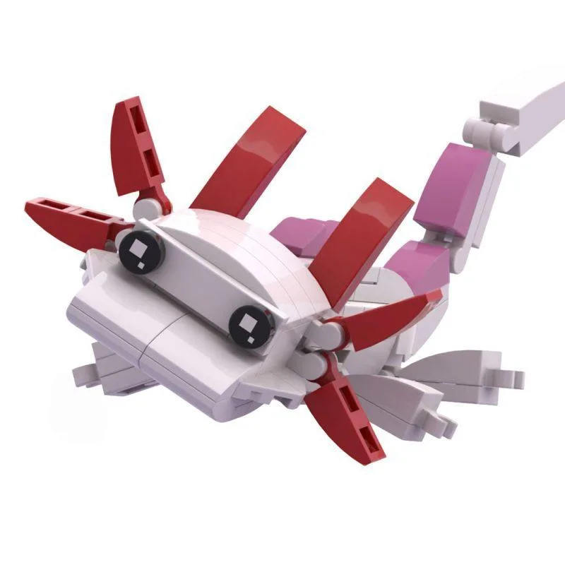ZITIANYOUBUILD ZITIANYOUBUILD Axolotl Building Blocks Set 117 Parts MOC-198581 — product photo