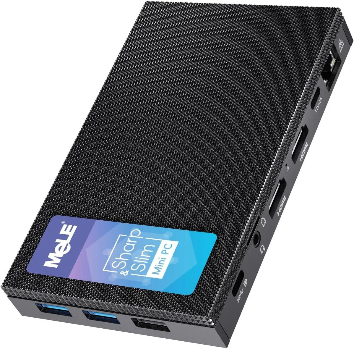 WUQ WUQ Mini PC Quieter 4C N100 16GB 512GB barebone mini PC — product photo